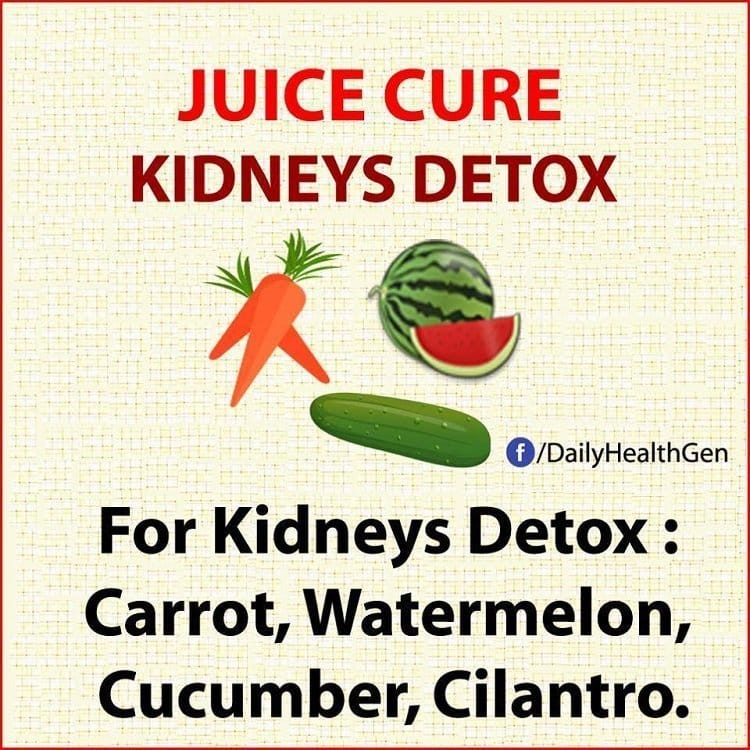 juice cure kidneys detox