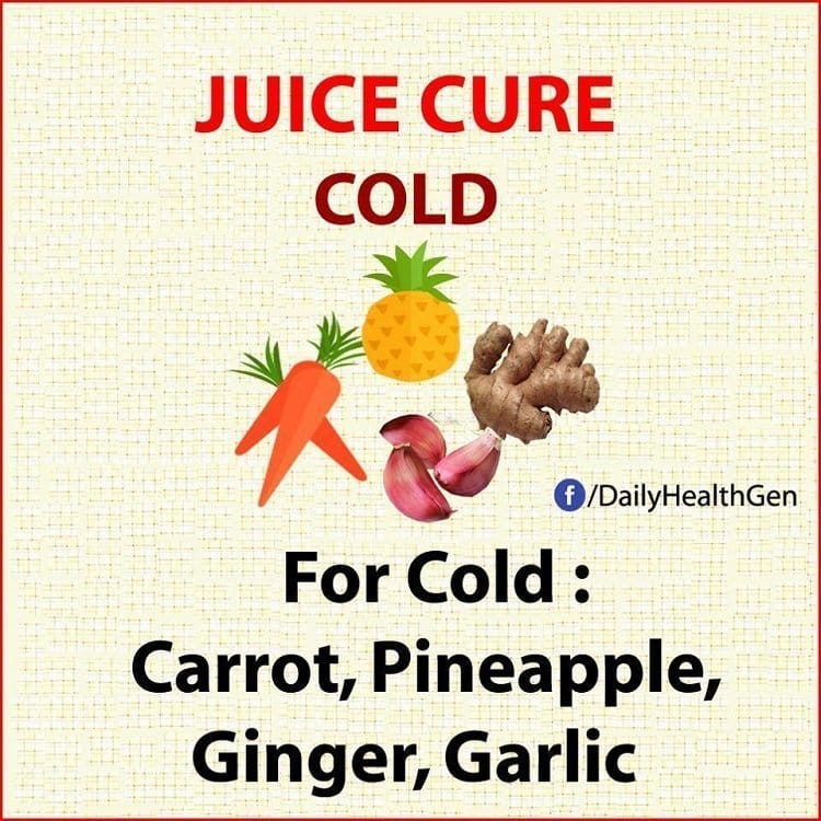 juice cure cold