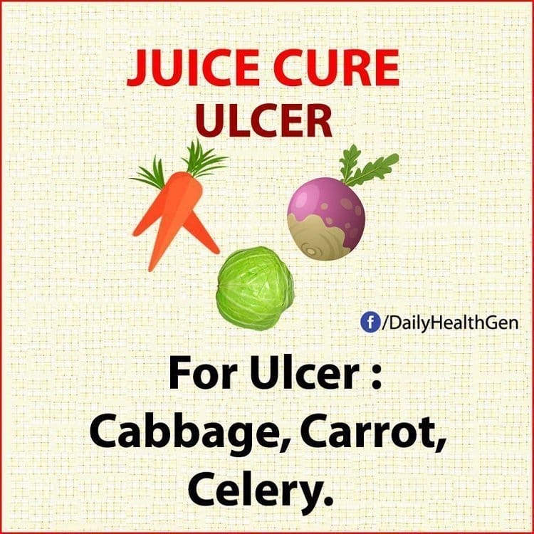 juice cure ulcer