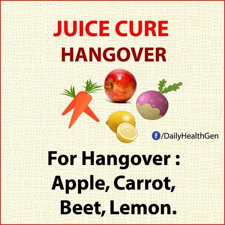 juice cure hangover
