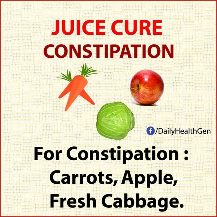 juice cure constipation