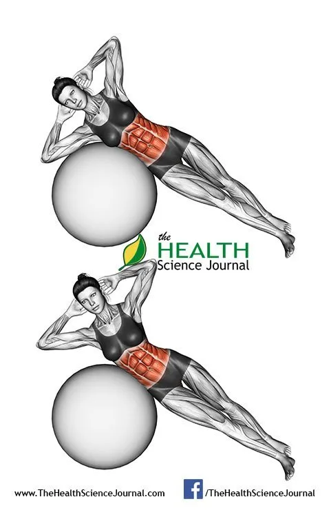 © Sasham | Dreamstime.com - Fitball exercising. Bending the body on fitball. Female