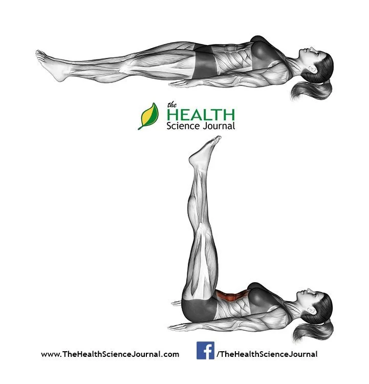 © Sasham | Dreamstime.com - Yoga exercise. Double Leg Raise. Female
