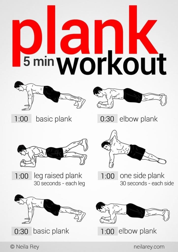 5 min plan workout