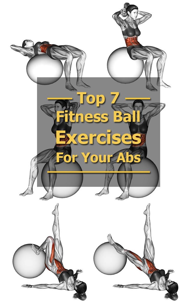 The Top 7 Best Abs Exercises Using a Fitness Ball