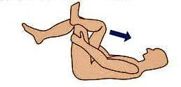 The piriformis stretch