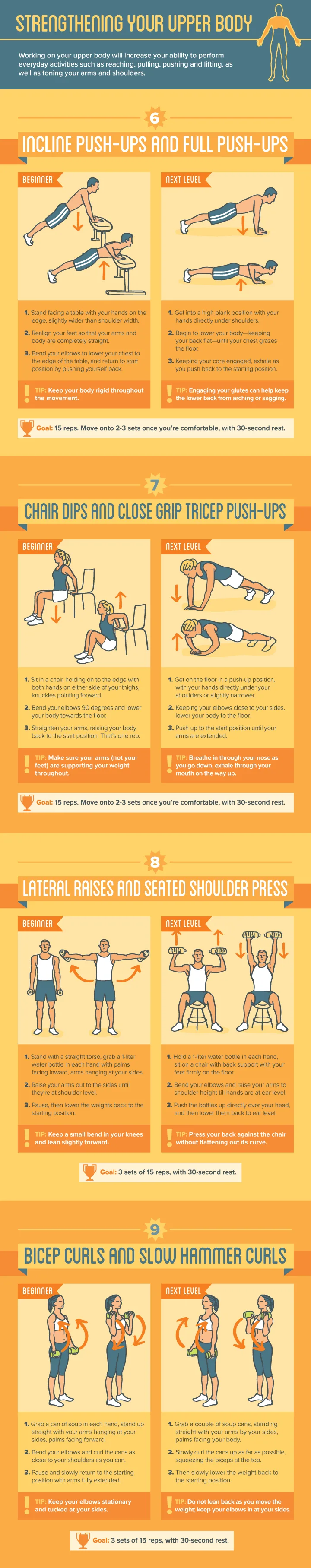 Strengthening Your Upper Body: 8 Upper Body Exercises