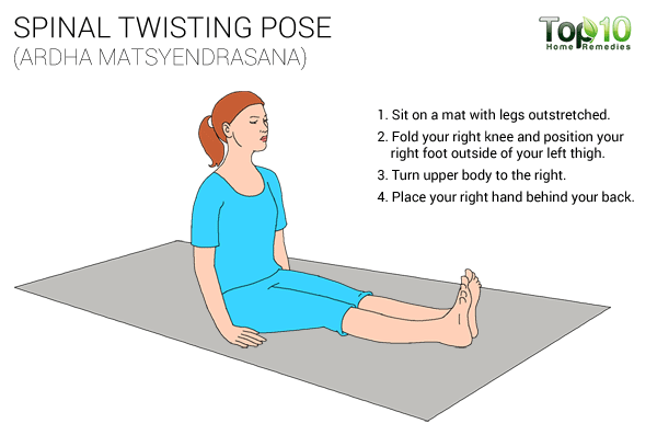 Spinal Twist Pose