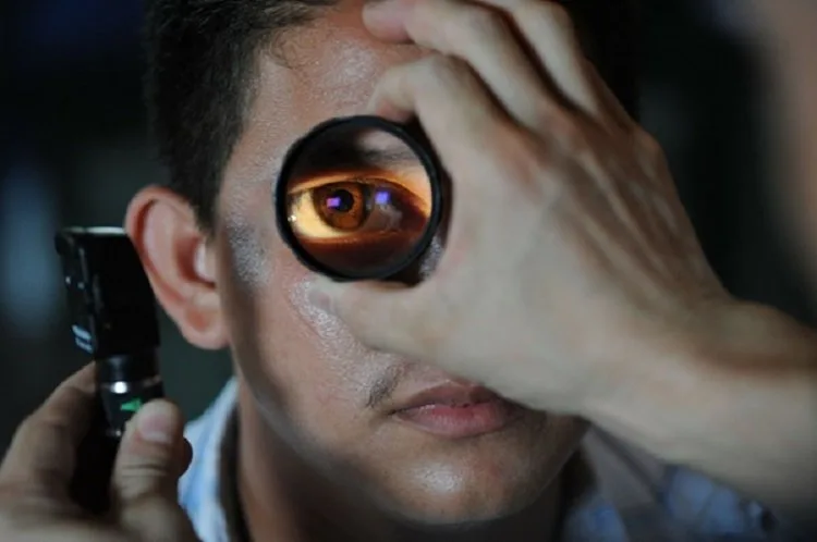 Optometrist-eyes