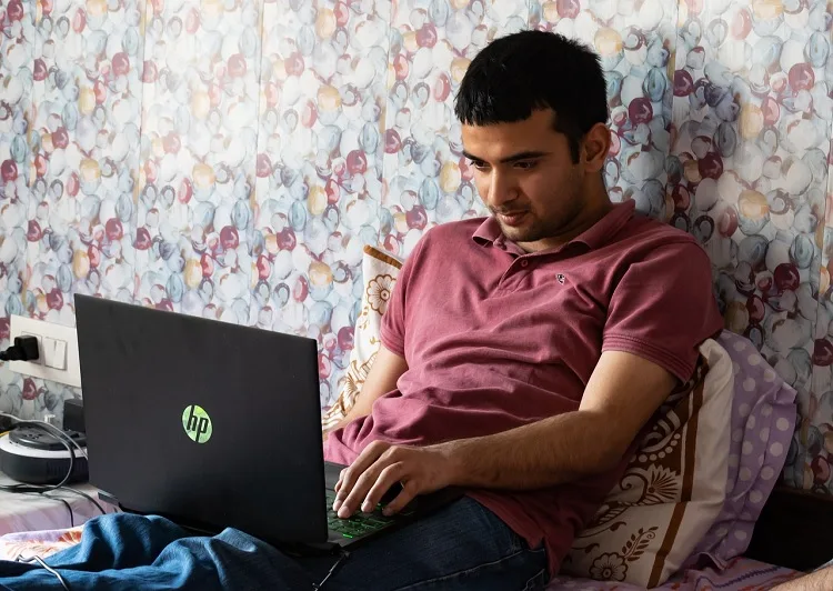 work from home laptop