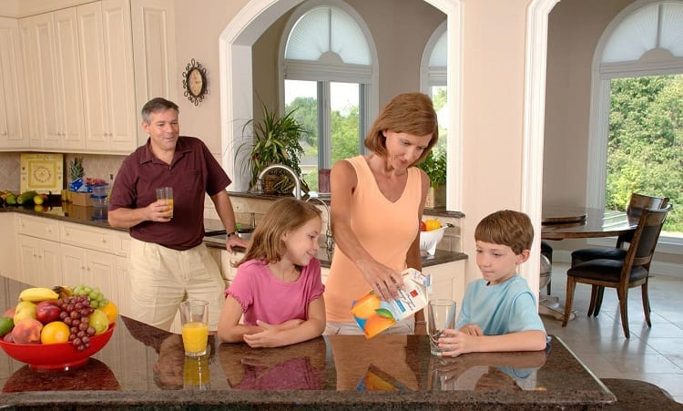 family kids home juice