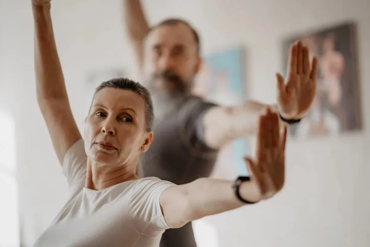 older adults' yoga exercise