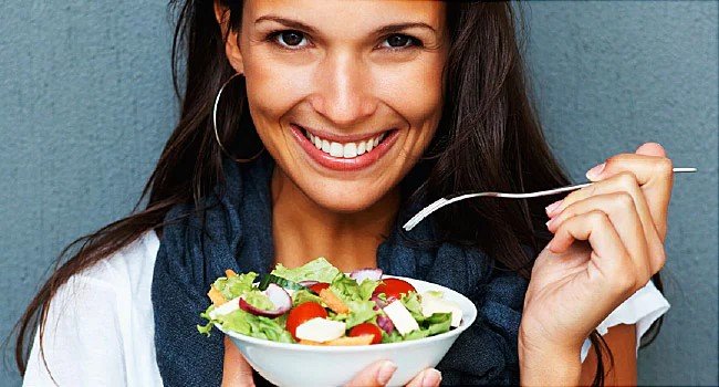 happy diet food salad