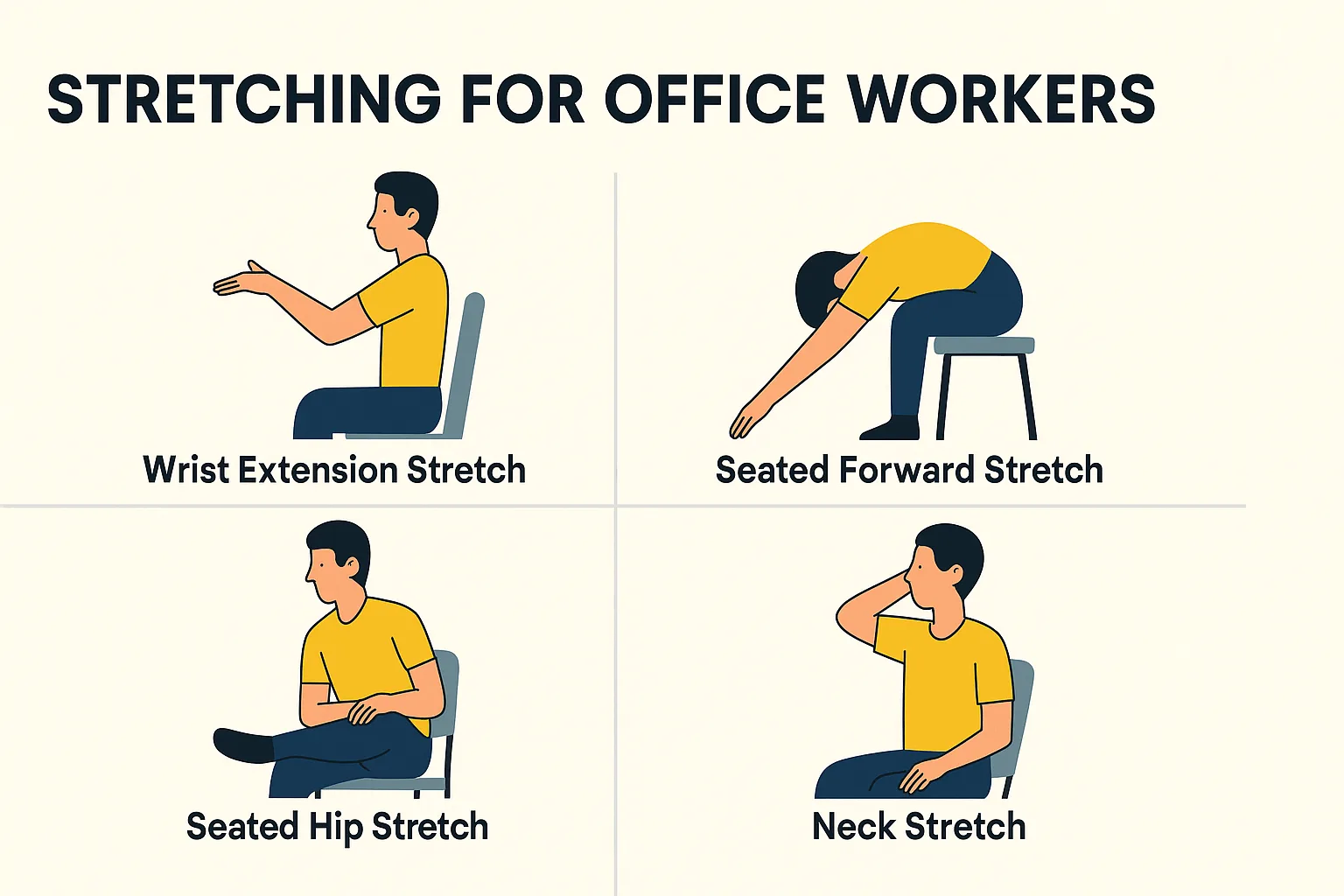 Stretching for office workers