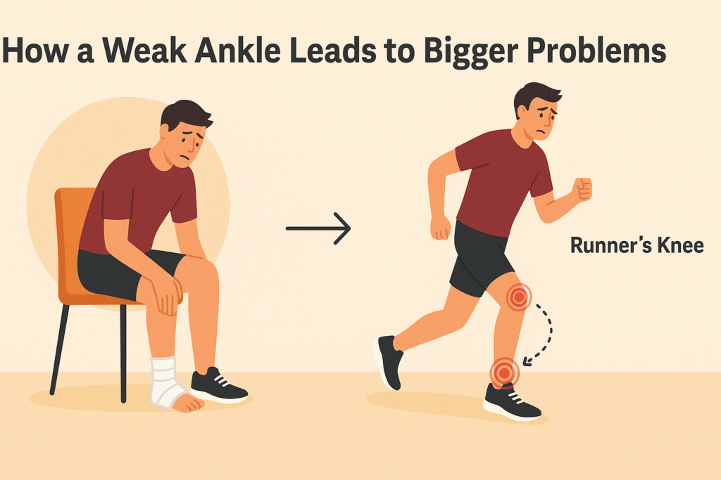 How a weak ankle leads to bigger problems
